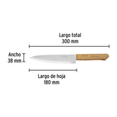 Pretul  7", Wood Handle, Chef Knife.